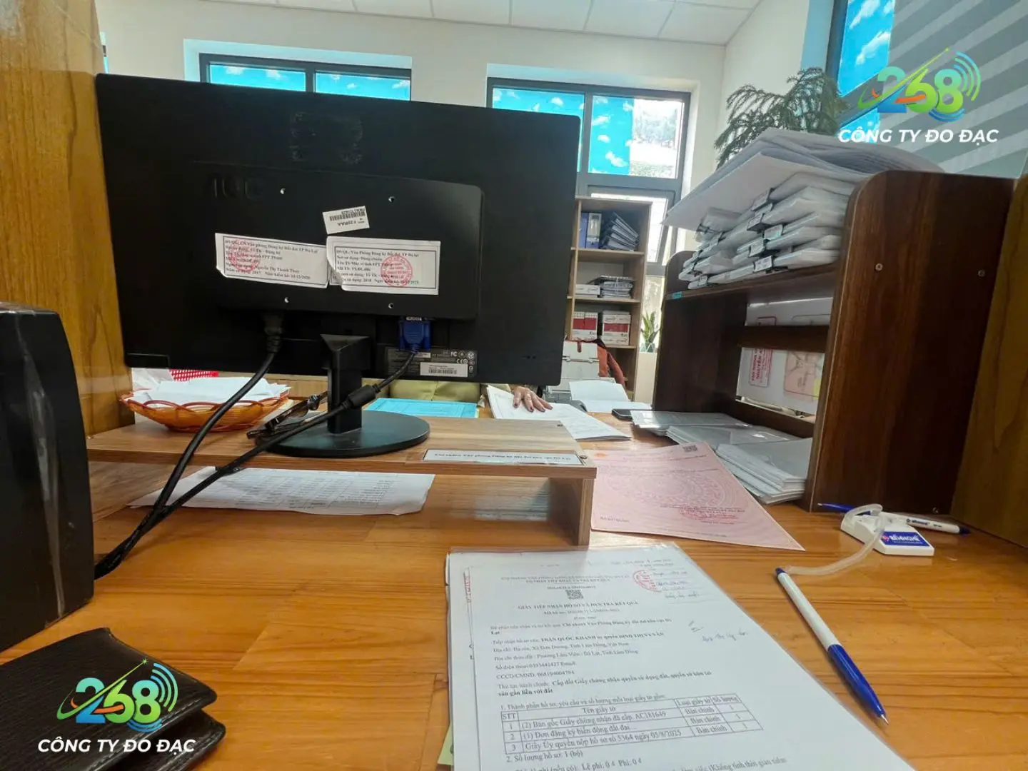 Các bộ công ty đang làm hồ sơ để lập vi bằng